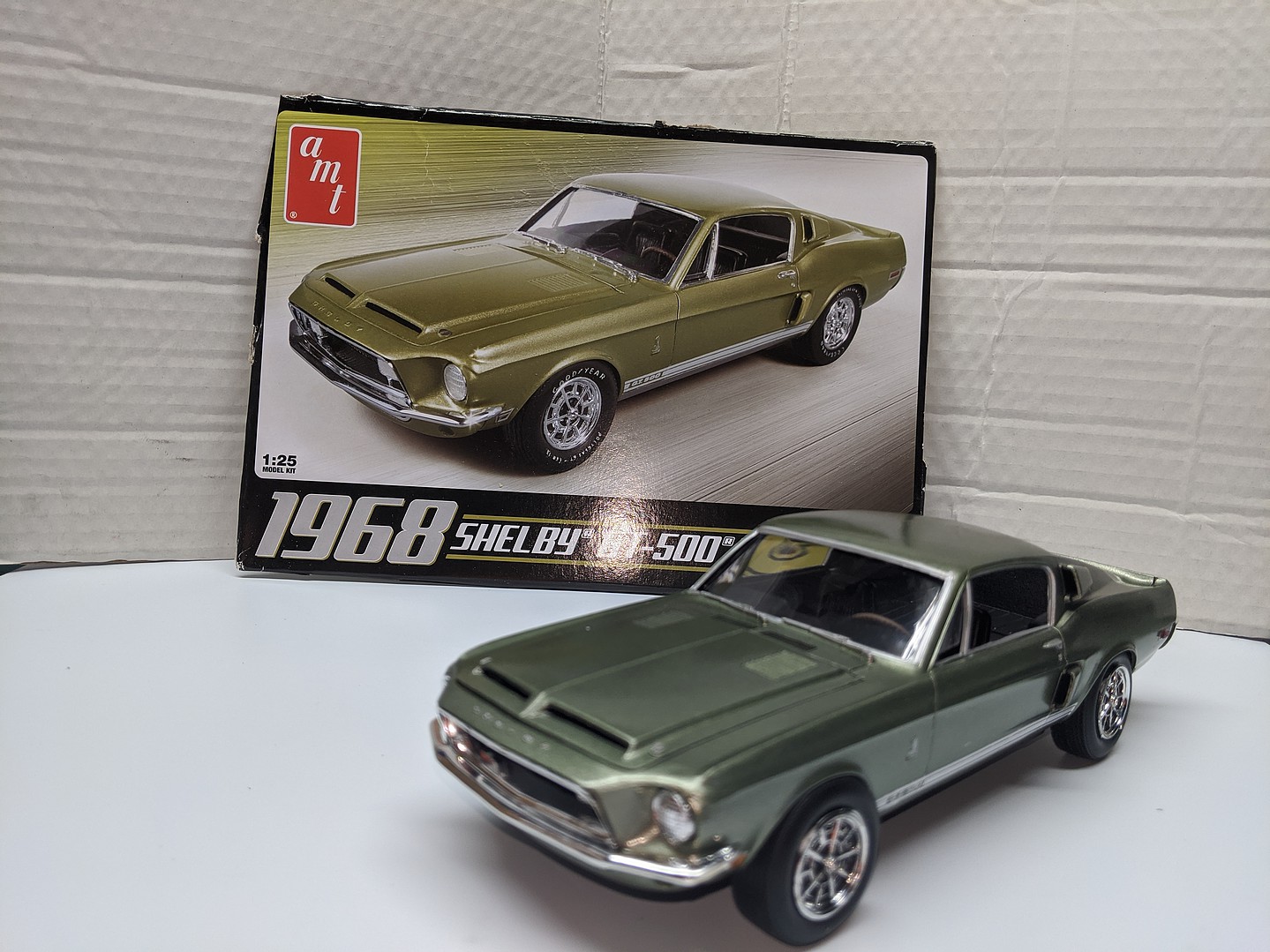 1968 Shelby GT500 -- Plastic Model Car Kit -- 1/25 Scale -- #634