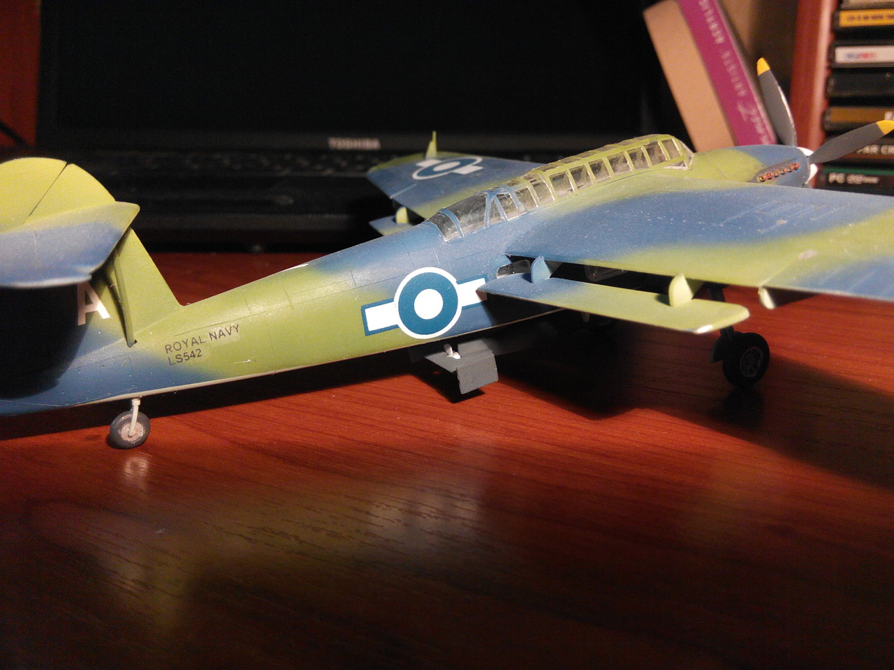 Fairey Barracuda Mk 5 Royal Navy Bomber -- Plastic Model Airplane