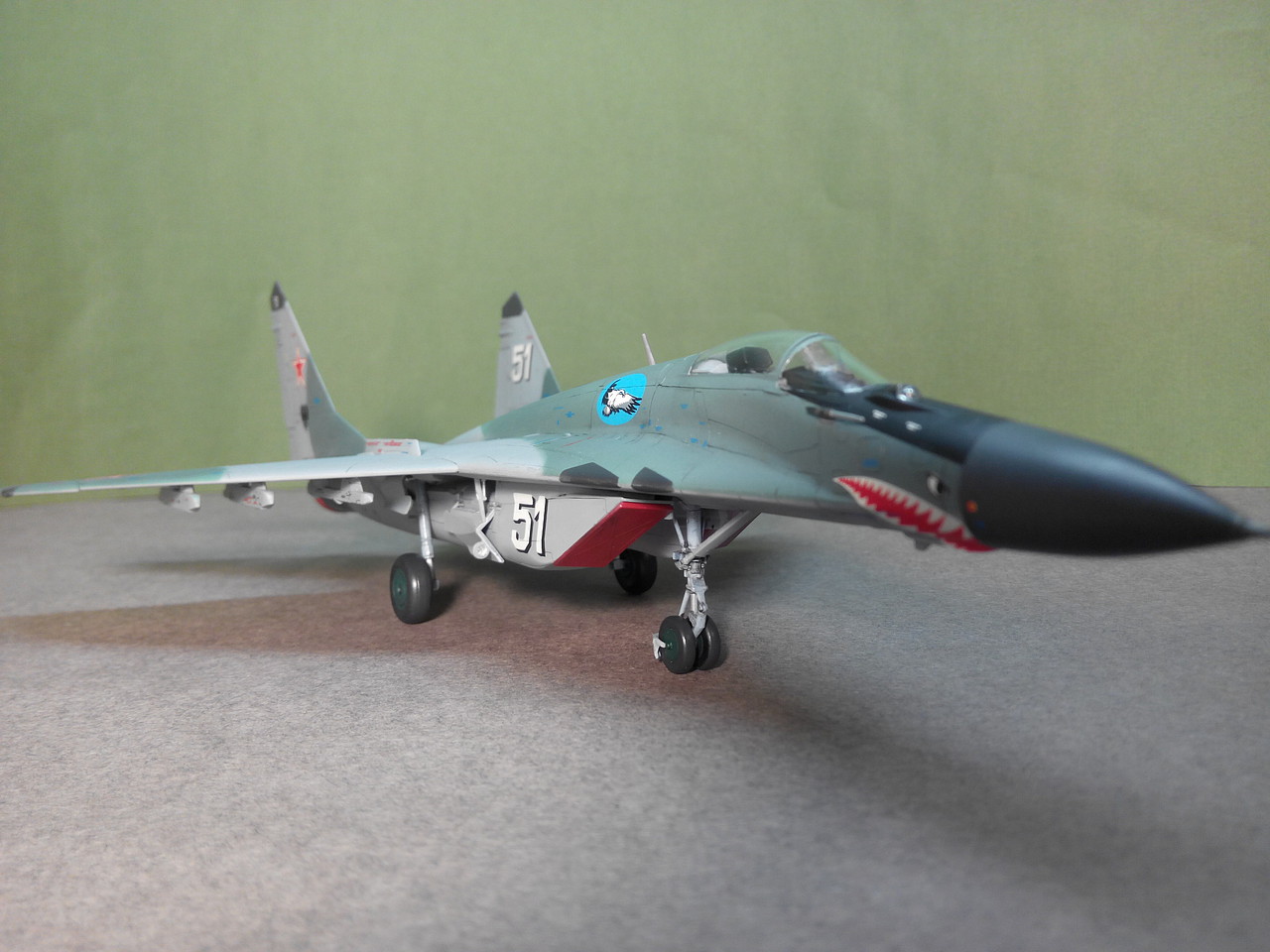 Zvezda 1/72 Russian Fighter MIG-29 9-13 # 7278 