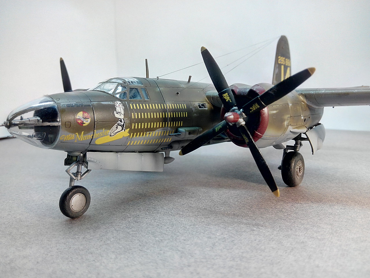 B-26F/G Marauder -- Plastic Model Airplane Kit -- 1/72 Scale