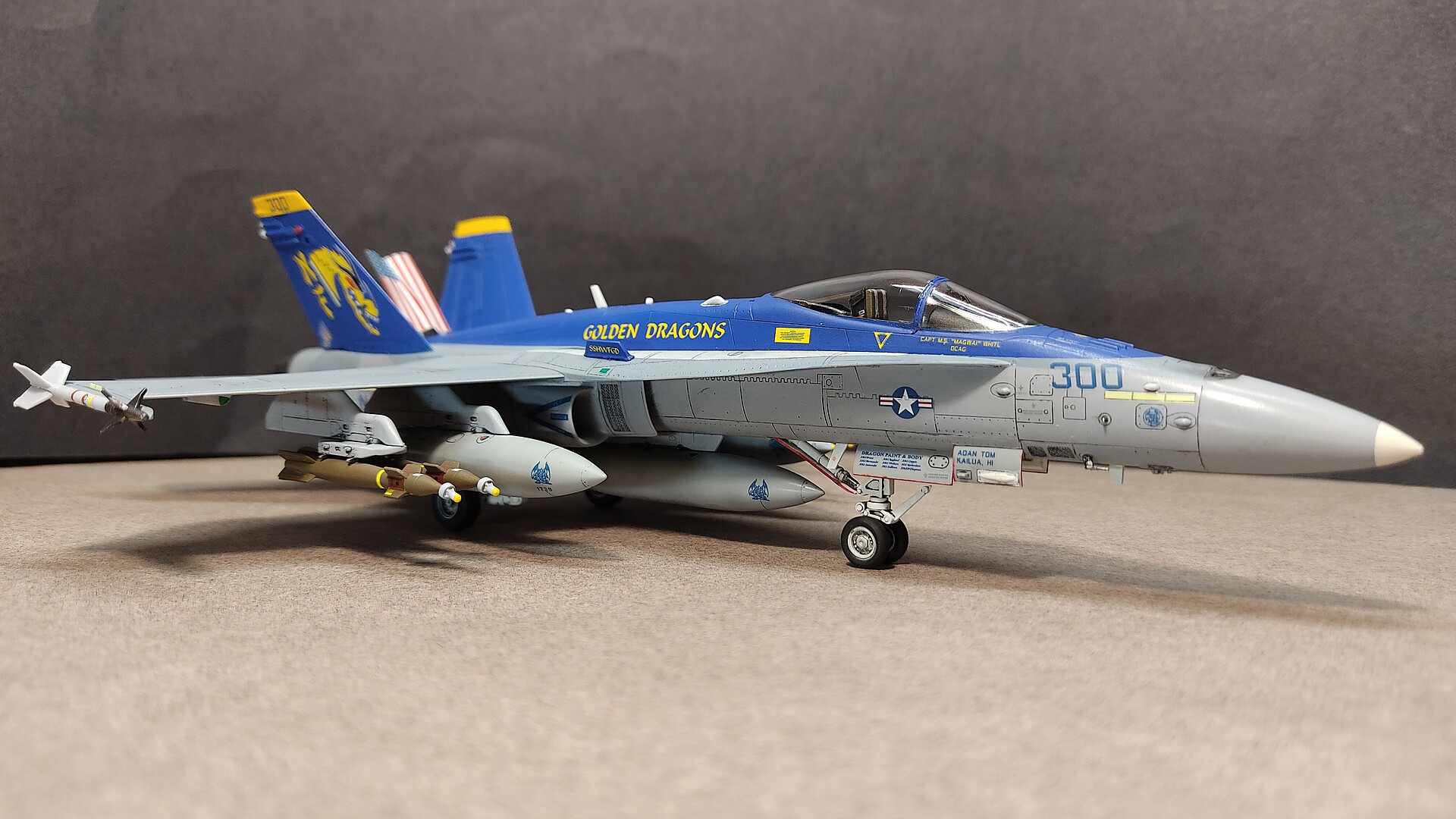 USN F/A-18C VFA-192 Golden Dragons Pictures