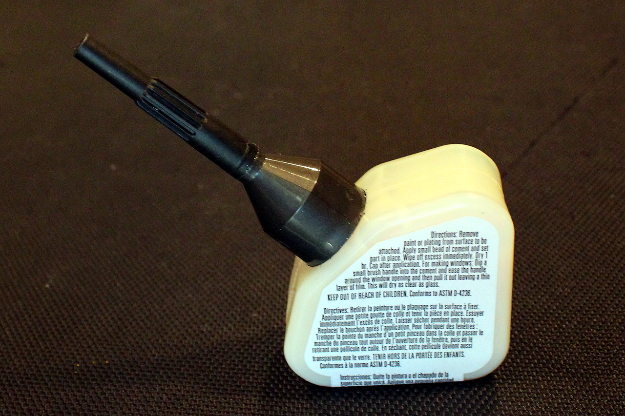 Clear Parts Cement 1 oz Carded Plastic Model Cement 3515ct