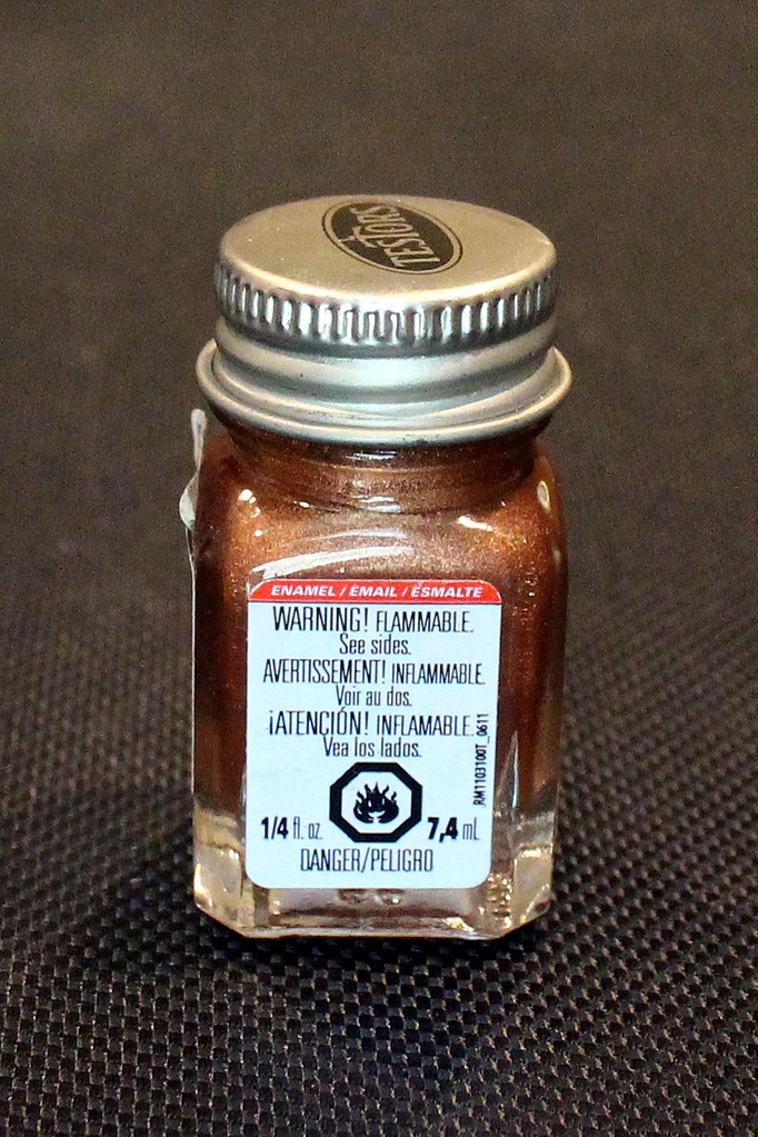 Copper Metallic 1/4 oz Hobby and Model Enamel Paint 1151tt