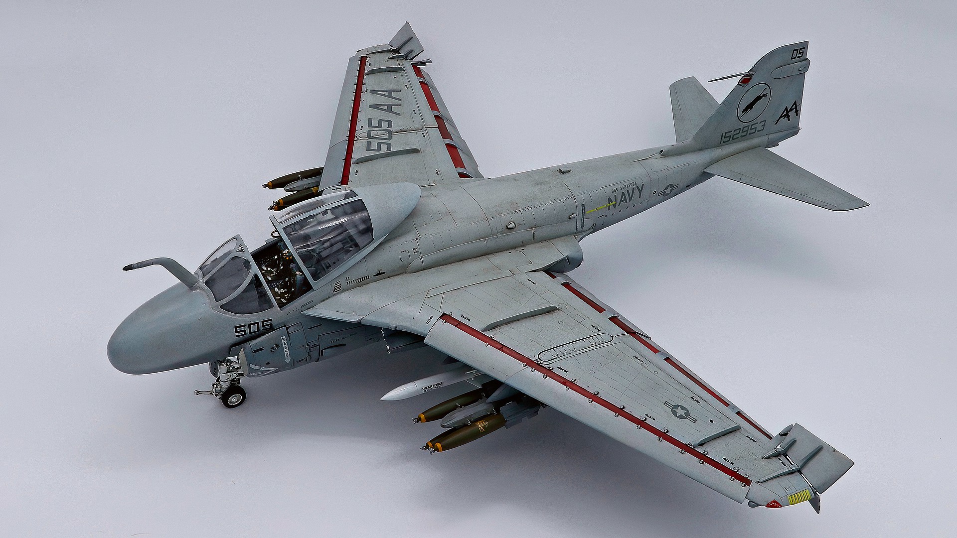 A-6E Intruder（イントルーダー） 1/48 ハセガワモノグラム - プラモデル