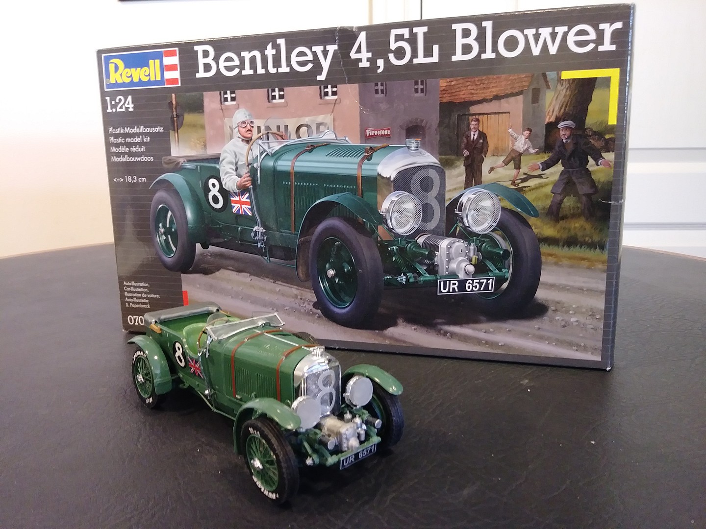 Maquette Heller Bentley 4.5 blower 1/24 chez 1001hobbies (Réf.80722)