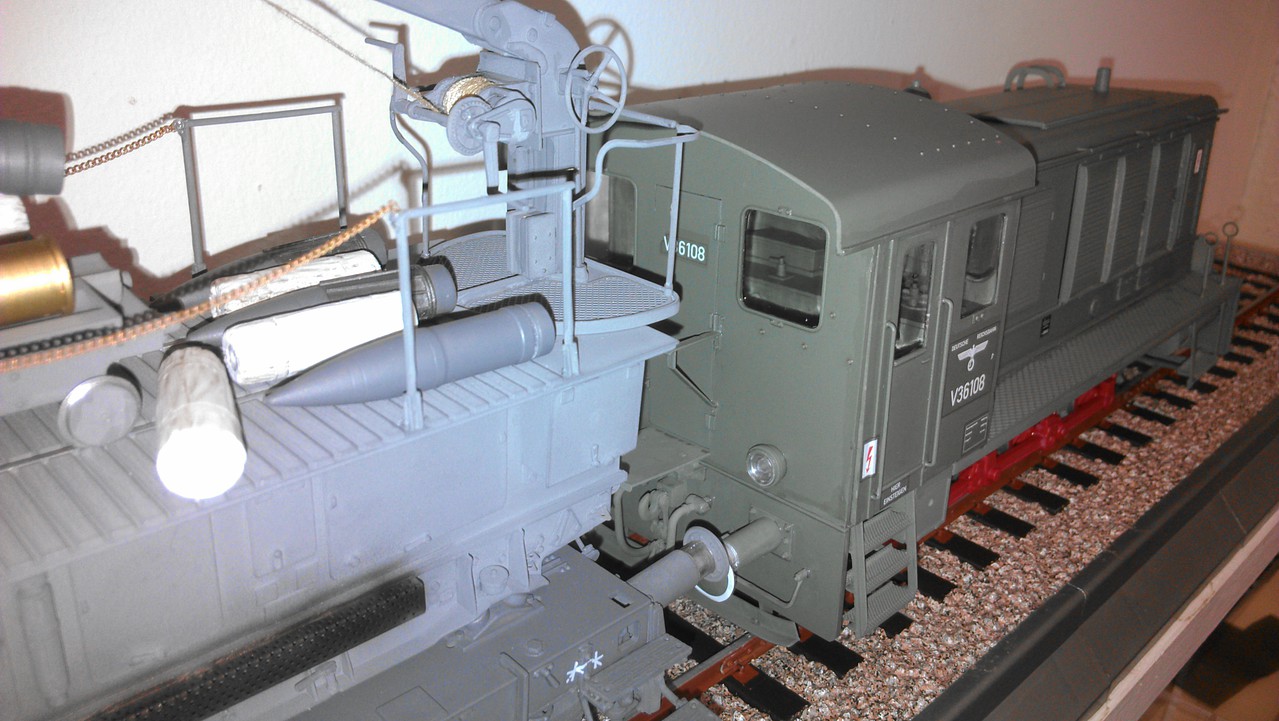 German WR360 C12 Armored Plastic Model Train Kit 1/35