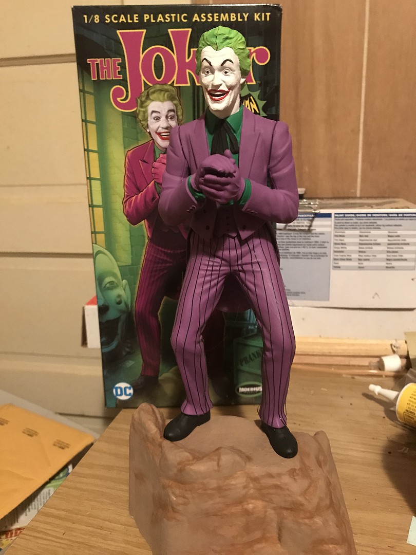 Buy the Moebius Models - 1/8 1966 Joker Plastic Model Figures Kit (956)  854006005152 on SALE at www.