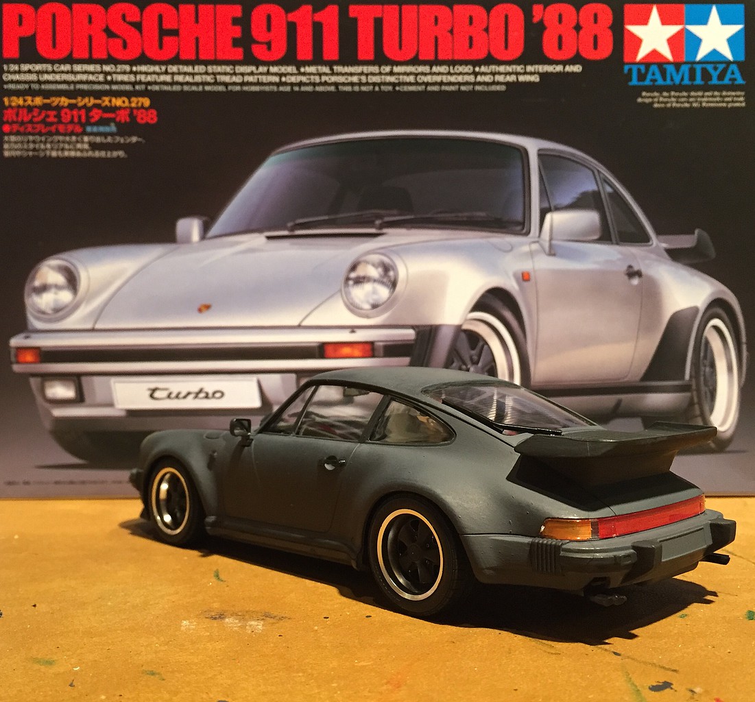 Tamiya 24279 - Maquette de voiture de sport : Porsche 911 turbo 1/24