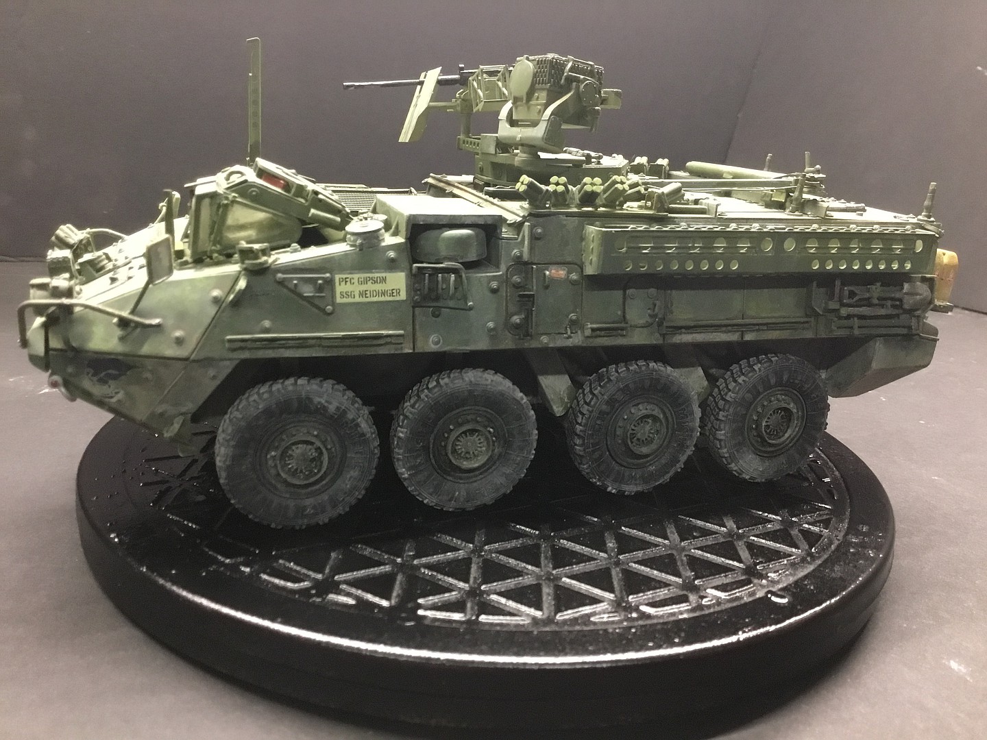 M1131 Stryker Fire Support Vehicle Plastic Model Military Kit 1/