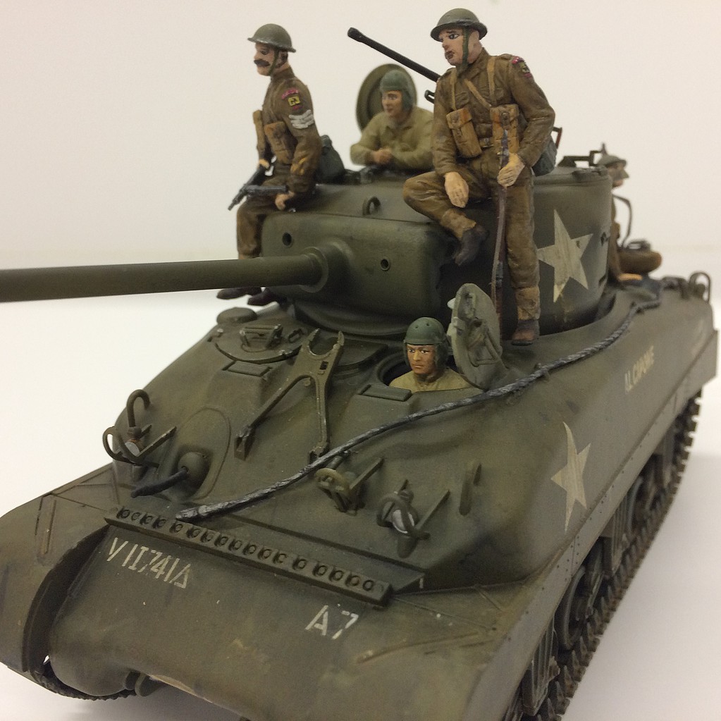 Italeri -M4A2 Sherman US Marine Body 1/35, I6583