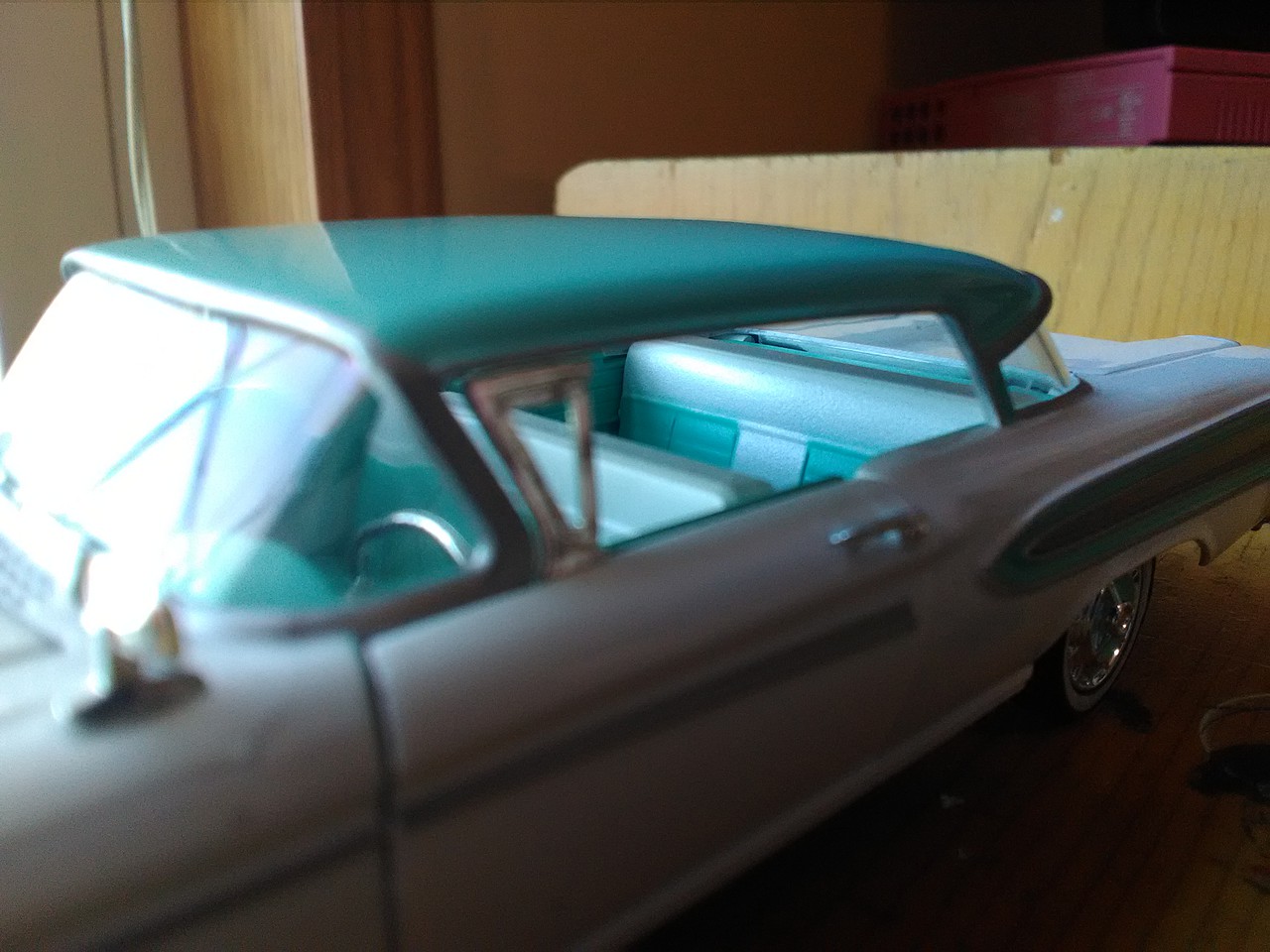 Miniature Brooklin Models SB 1/43 – Edsel Citation Rose 1958 N°22 (sans Boîte)