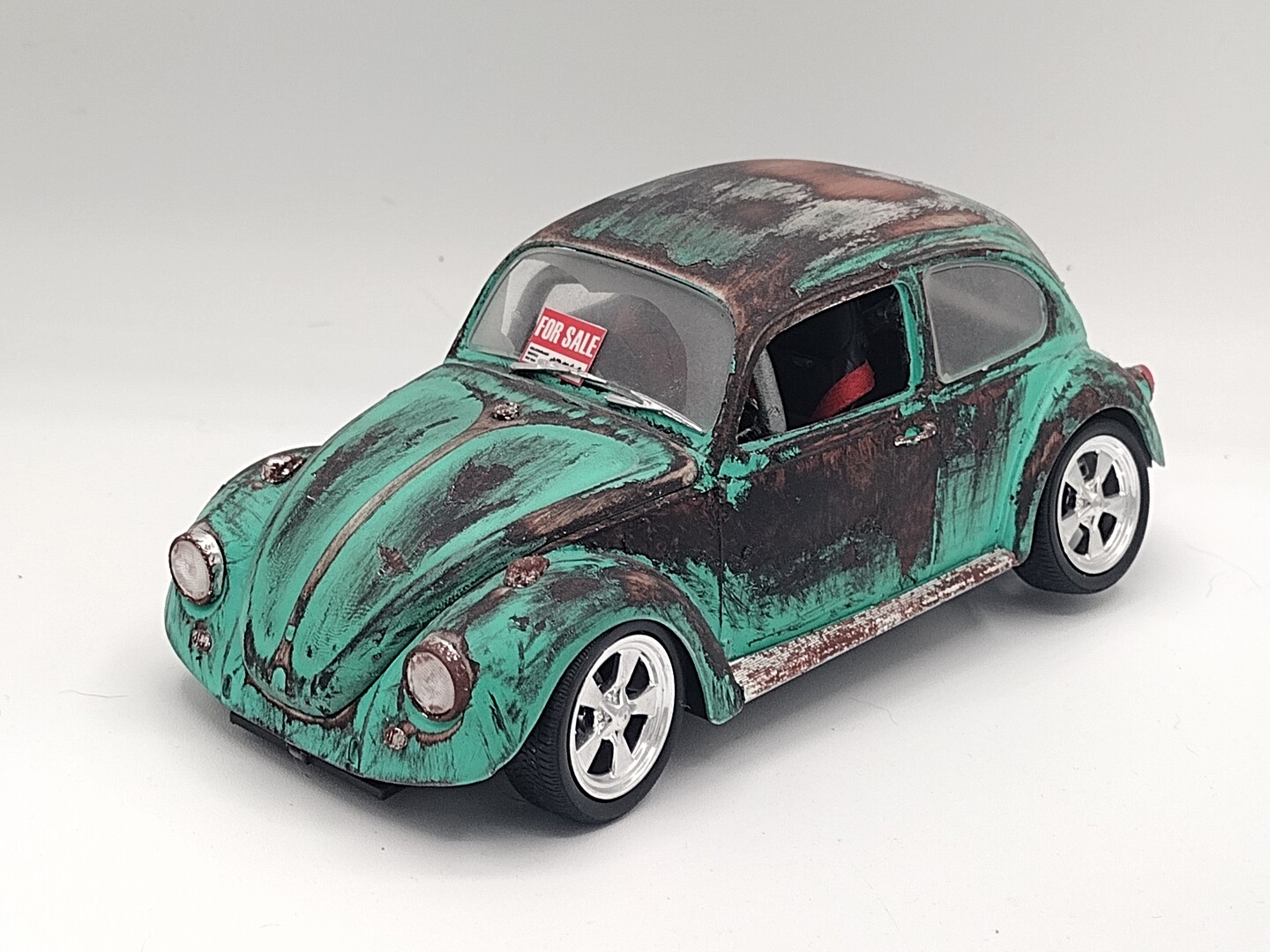 1968 VW Beetle Type 1 -- Plastic Model Car Kit -- 1/24 Scale -- #854192 ...