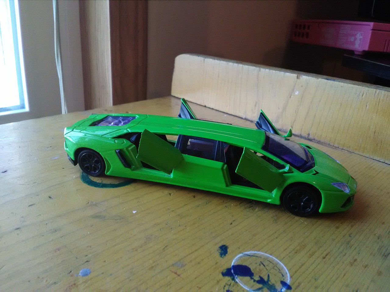 Lamborghini Aventador Sports Car -- Plastic Model Car Kit ...