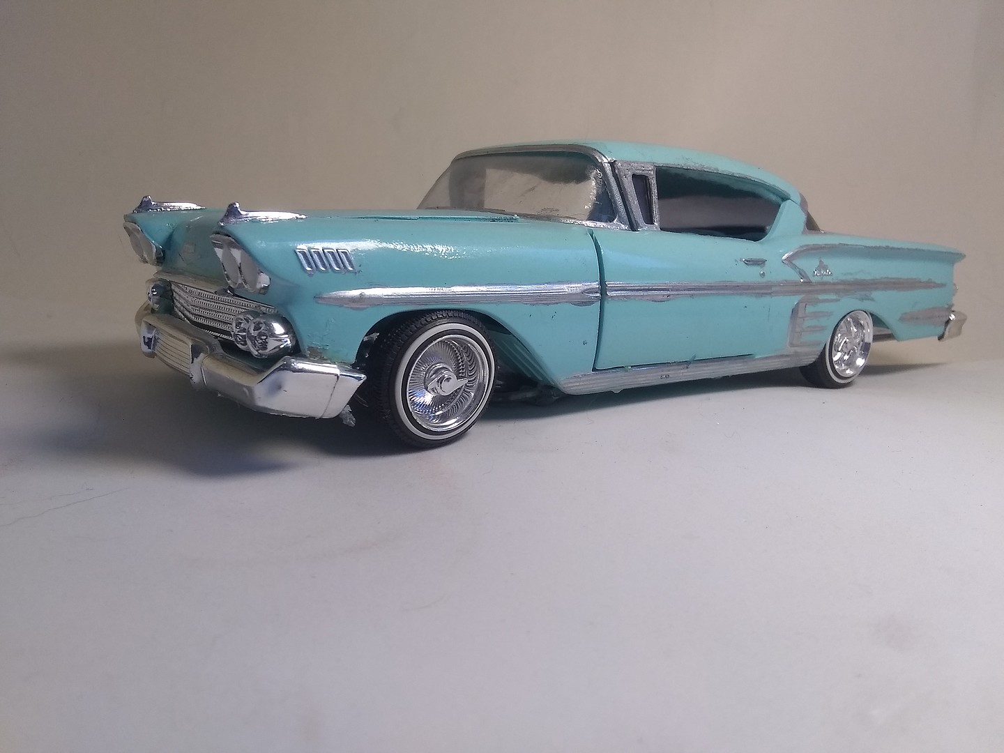 1958 Chevy Impala -- Plastic Model Car Kit -- 1/25 Scale -- #931 ...