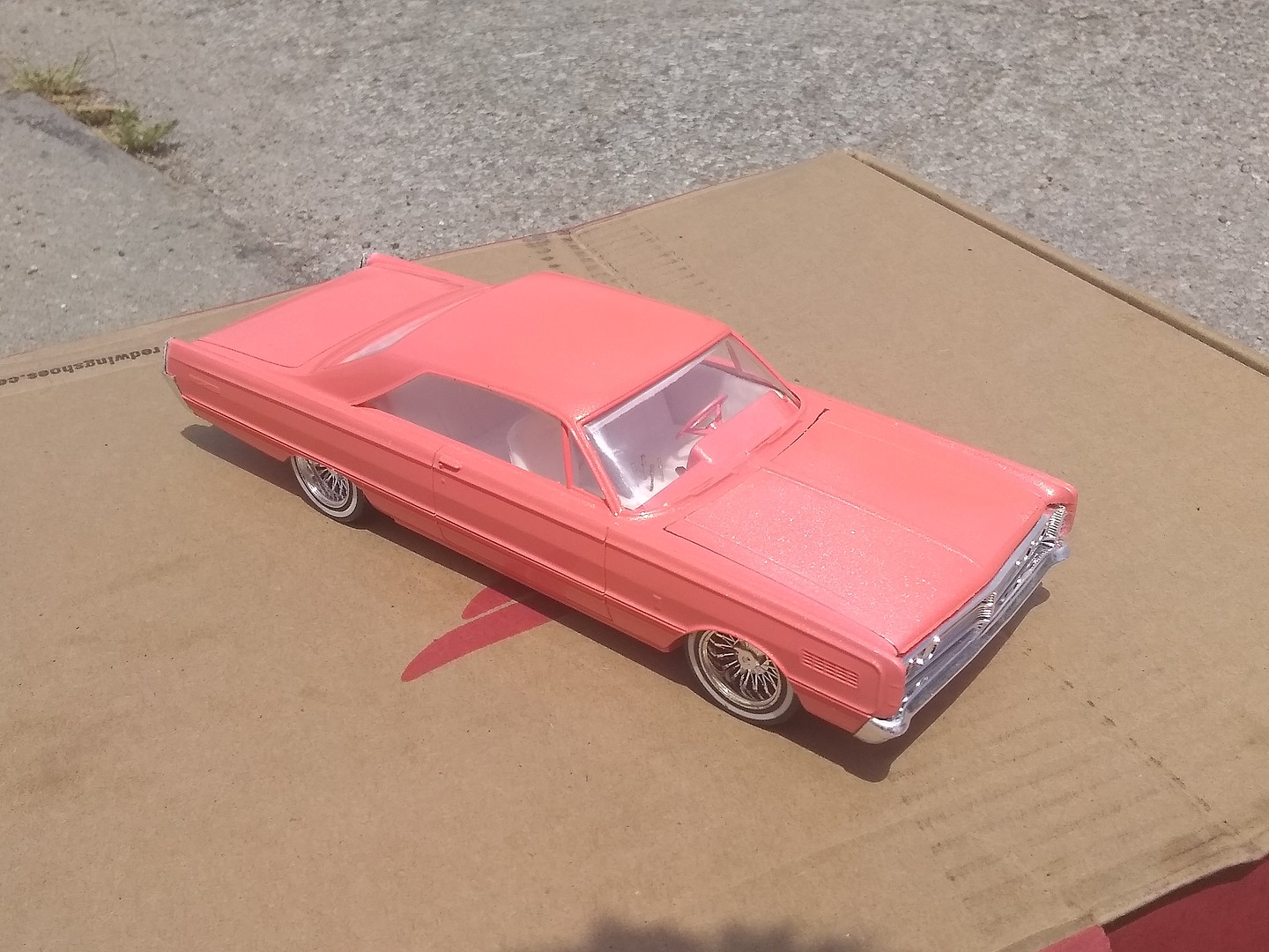 Gallery Pictures AMT 1966 Mercury Hardtop Plastic Model Car Kit 1