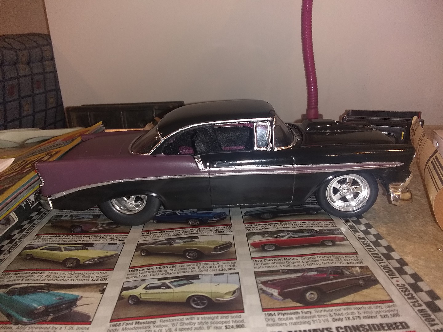 1955 chevy bel air model car kit