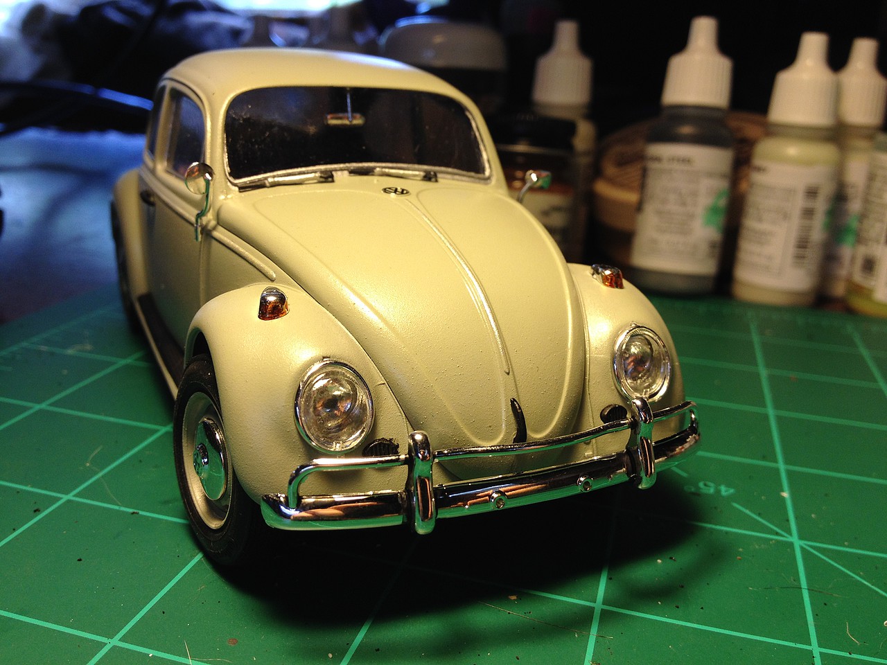 vw beetle scale model
