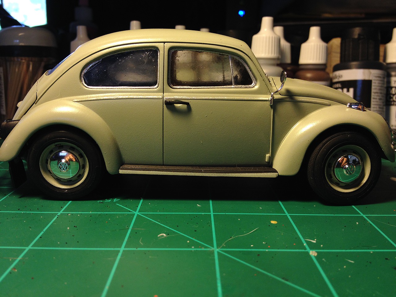 vw beetle scale model