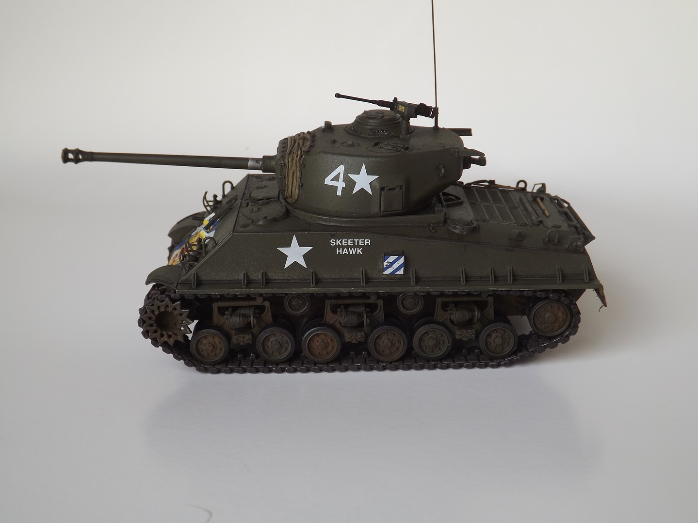 Us Medium Tank M A E Sherman Easy Eight Plastic Model Tank Kit