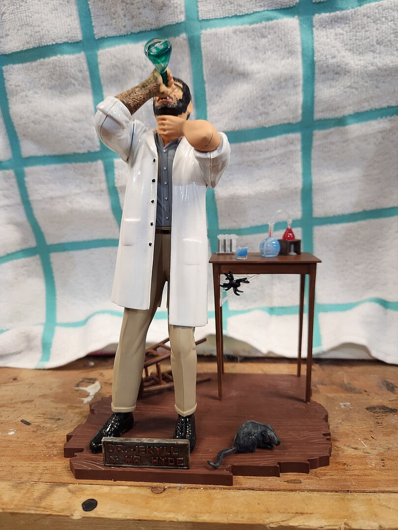 Dr. Jekyll as Mr. Hyde -- Plastic Model Celebrity Kit -- #460 pictures ...