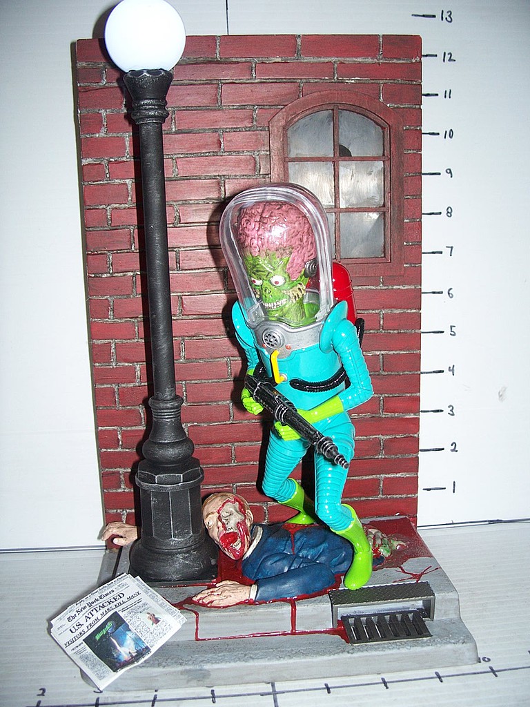 Mars Attacks 1:8 Scale Model Kit by Moebius Models-MOE936