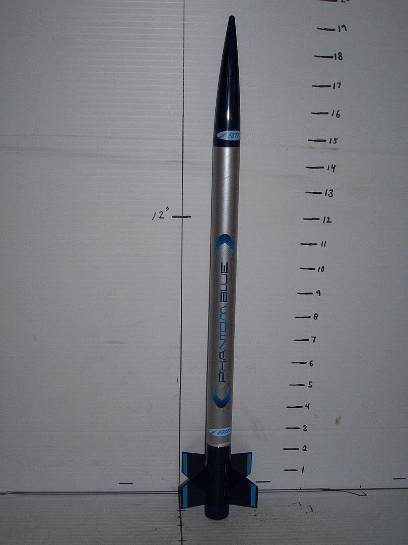 Estes Phantom Blue Model Rocket Kit