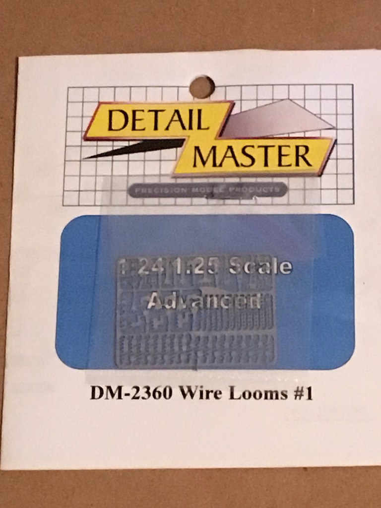Ignition Wire Looms 1 Plastic Model Vehicle Accessory Kit 1/241/25 Scale 2360