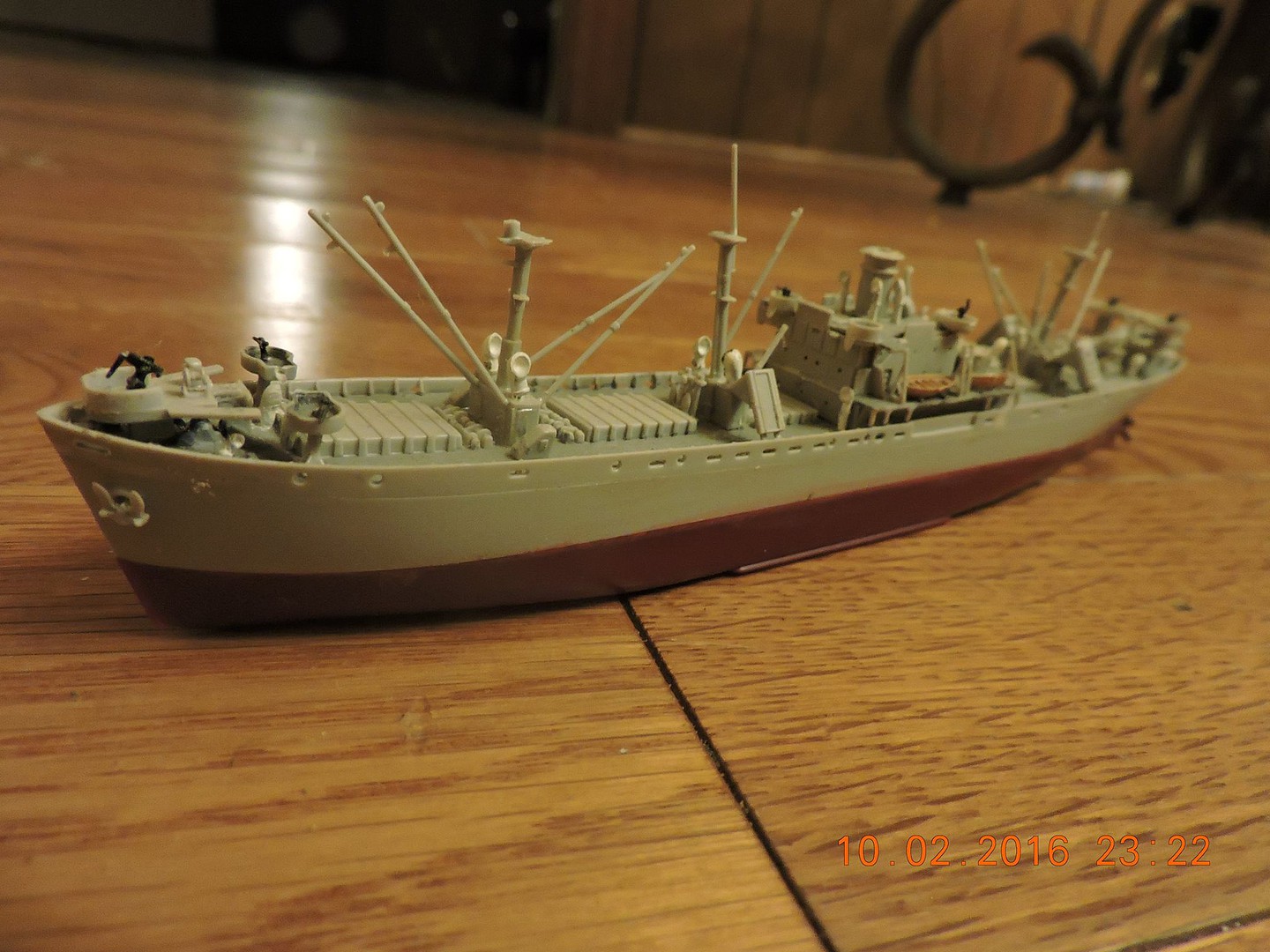 Brown Liberty Ship for Trumpeter 05755/05756 1/700 PE Jeremiah O Brien/John W 