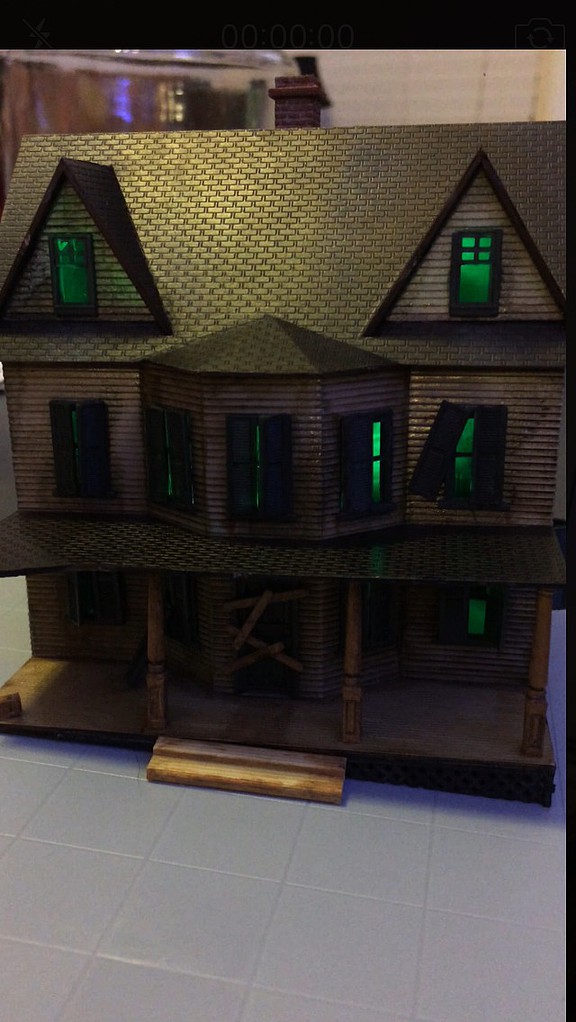 Haunted House Kit -- HO Scale Model Railroad Building -- #486 pictures ...