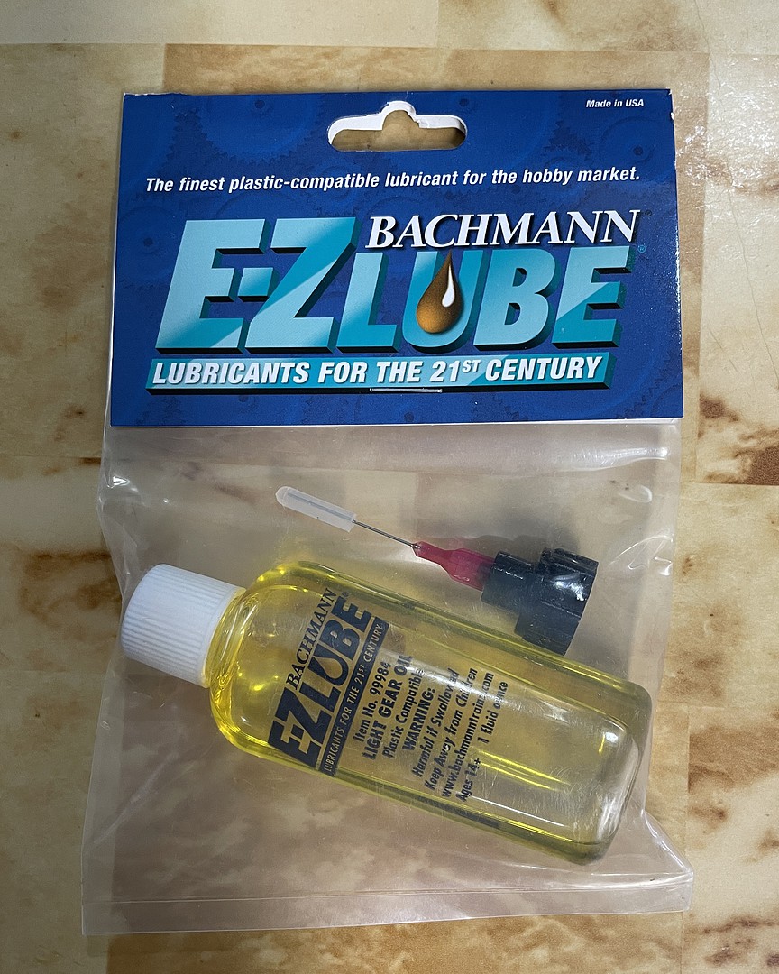 EZ Lube Light Gear Oil Model Train Track Accessory 99984