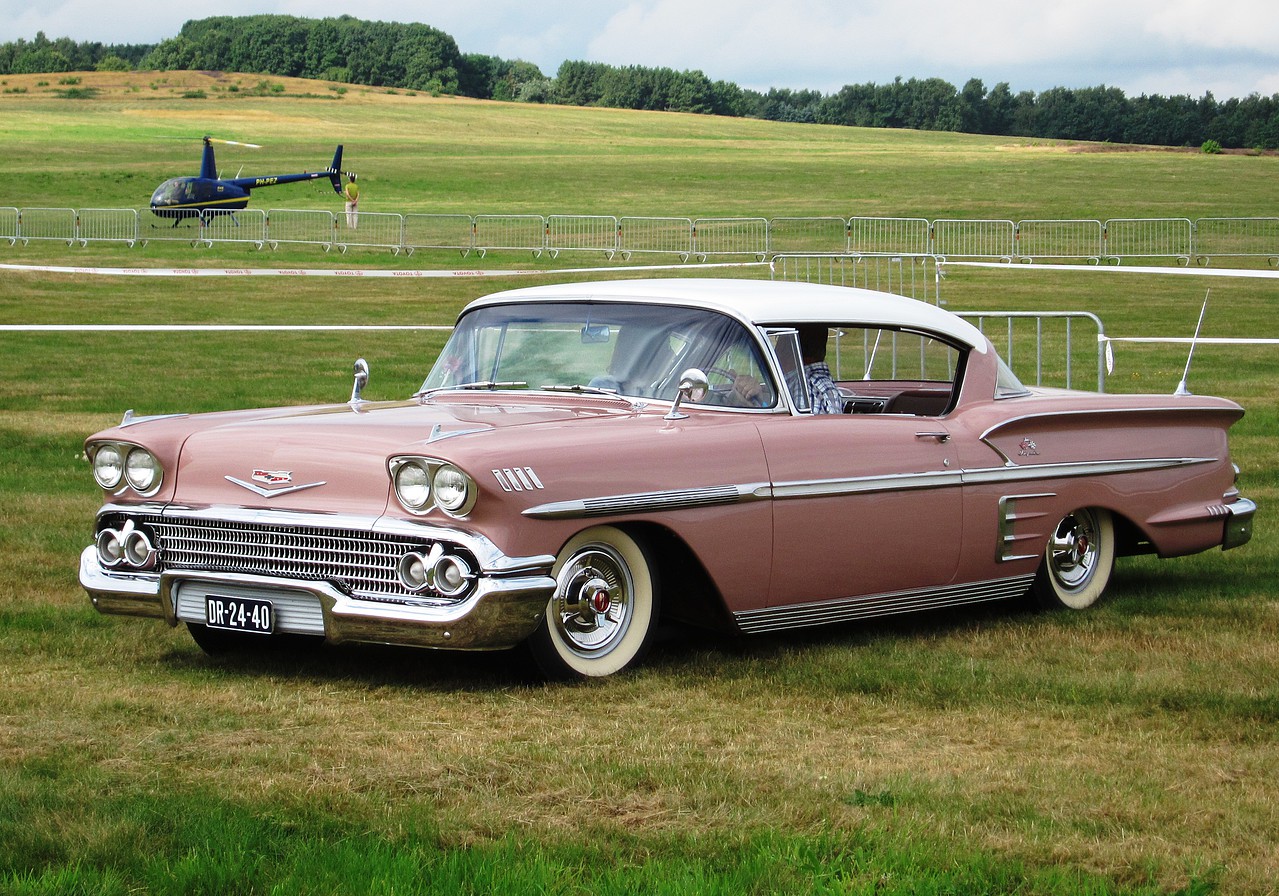 1958 chevy impala diecast model